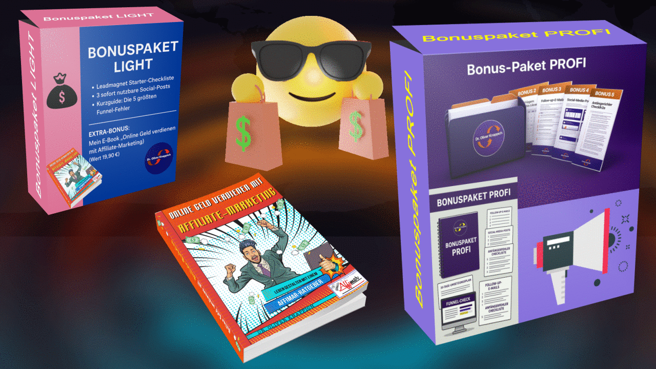 Kostenloses Online-Marketing Starter-Paket – verfügbar, solange der Countdown läuft